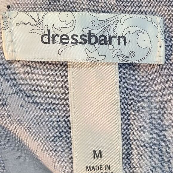 Dressbarn Sleeveless Cami with Sheer Overlay Panels, Brown Black, Tan, Sz Medium - Picture 8 of 9